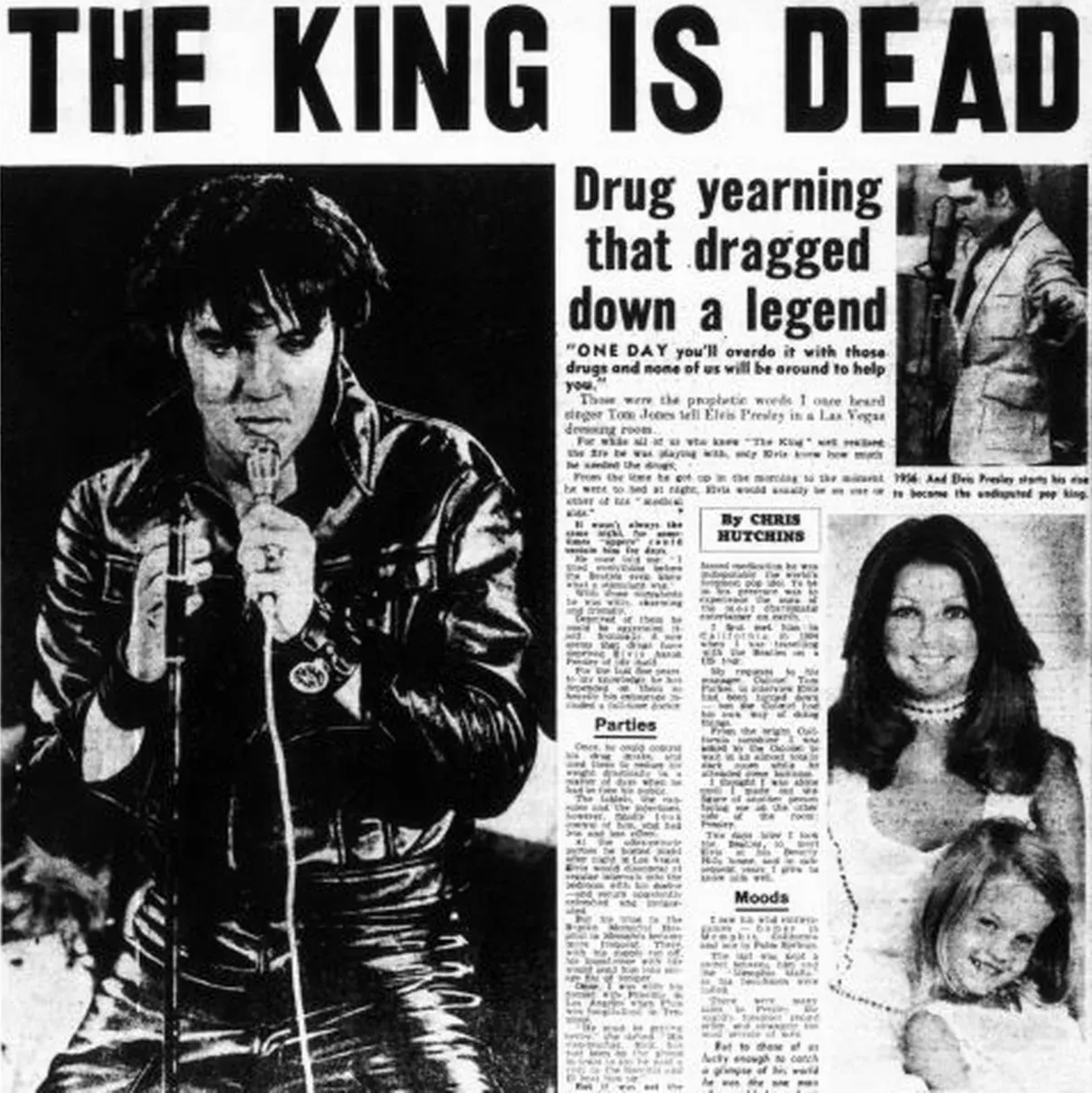 Elvis Presley Dies 